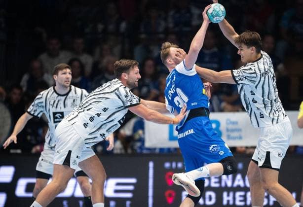 HANDBALL OPEL HBL MATCHDAY 5 THSV EISENACH VS. THW KIEL ** FOR EDITORIAL PURPOSES ONLY ** EDITORIAL USE ONLY ** p September 18, 2026 Eisenach Handball Opel Handball 1st Bundesliga Season 2026–2027 Werner Assmann Arena Matchday 5 ThSV Eisenach vs. THW Kiel in the photo by Julian Köster 7 THW Kiel fouls Dominik Solak 30 ThSV Eisenach Germany Thuringia Eisenach Copyright SaschaxFromm Copyright: SaschaxFromm doc87nqac301mb1bytkjhxh ,EDITORIAL USE ONLY Copyright: SaschaxFromm