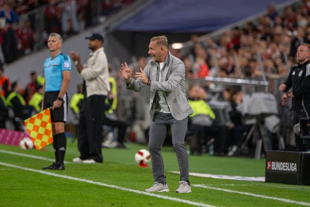 Soccer, Men s, 2026–2027 Season, Bundesliga 1, Matchday 4, FC Bayern Munich vs. FC Union Berlin, Coach Mauro Lustrinelli (FC Union Berlin), September 18, 2026, Copyright: xMatthiasxKochx