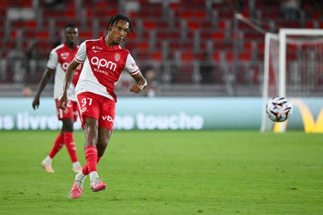 FOOTBALL : AS Monaco VS RC Lens - Ligue 1 McDonald s - 18 09 2026 Edan Diop (ASM) - Ligue 1 McDonald™s match between AS Monaco and Racing Club de Lens on September 18, 2026 at the Louis II Stadium in Monaco. MonacoMonaco  Copyright: xWilliamxCannarellax