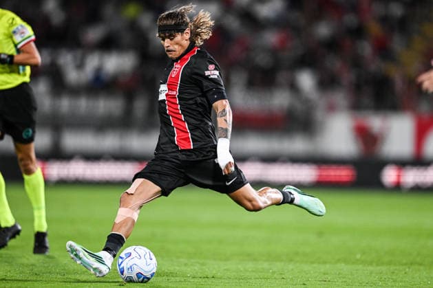 Ricardo Mangas of AC Monza in action during the Serie A soccer match between AC Monza and Sassuolo FC the Brianteo Stadium in Monza, north Italy - September 18, 2026. - Soccer.  Copyright: xTizianoxBallabio LaPressex