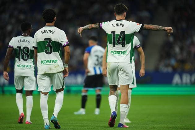 La Liga EA Sports match between RCD Espanyol and Elche CF played at RCDE Stadium on September 18, 2026 in Barcelona, Spain. (Photo by Bagu Blanco PRESSINPHOTO) Copyright: xBaguxBlancox xPRESSINPHOTOx