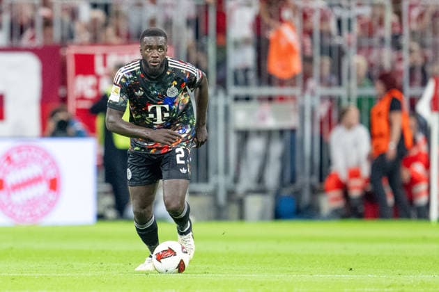 Dayot Upamecano 2 FC Bayern Munich, FC Bayern Munich 1 FC Union Berlin, Bundesliga, Matchday 4, September 18, 2026. DFB regulations prohibit any use of photographs as image sequences and or quasi-video. Munich, Bayern, Germany Copyright: xkolbert-press UlrichxGamelx