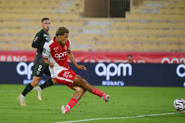 FOOTBALL : AS Monaco VS RC Lens - Ligue 1 McDonald s - 18 09 2026 Goal Paris Brunner (ASM) - Ligue 1 McDonald™s match between AS Monaco and Racing Club de Lens on September 18, 2026 at the Louis II Stadium in Monaco. MonacoMonaco  Copyright: xWilliamxCannarellax