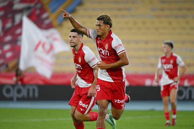 FOOTBALL : AS Monaco VS RC Lens - Ligue 1 McDonald s - 18 09 2026 Joy AS Monaco - Goal Paris Brunner - Ligue 1 McDonald™s match between AS Monaco and Racing Club de Lens on September 18, 2026 at the Louis II Stadium in Monaco. MonacoMonaco  Copyright: xWilliamxCannarellax