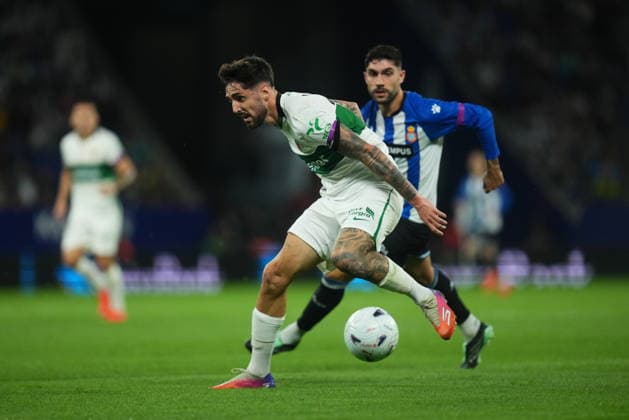 La Liga EA Sports match between RCD Espanyol and Elche CF played at RCDE Stadium on September 18, 2026 in Barcelona, Spain. (Photo by Bagu Blanco PRESSINPHOTO) Copyright: xBaguxBlancox xPRESSINPHOTOx