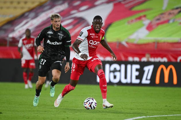 FOOTBALL : AS Monaco VS RC Lens - Ligue 1 McDonald s - 18 09 2026 Denis Zakaria (ASM) - Ligue 1 McDonald™s match between AS Monaco and Racing Club de Lens on September 18, 2026 at the Louis II Stadium in Monaco. MonacoMonaco  Copyright: xWilliamxCannarellax