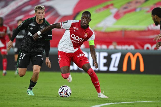 FOOTBALL : AS Monaco VS RC Lens - Ligue 1 McDonald s - 18 09 2026 Denis Zakaria (ASM) - Ligue 1 McDonald™s match between AS Monaco and Racing Club de Lens on September 18, 2026 at the Louis II Stadium in Monaco. MonacoMonaco  Copyright: xWilliamxCannarellax
