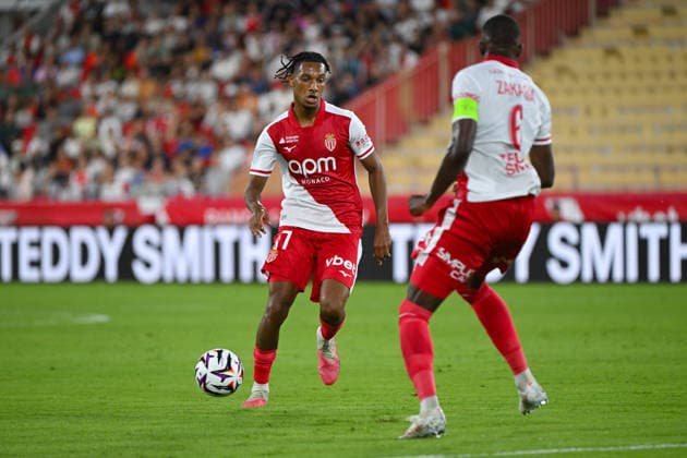 FOOTBALL : AS Monaco VS RC Lens - Ligue 1 McDonald s - 18 09 2026 Edan Diop (ASM) - Ligue 1 McDonald™s match between AS Monaco and Racing Club de Lens on September 18, 2026 at the Louis II Stadium in Monaco. MonacoMonaco  Copyright: xWilliamxCannarellax