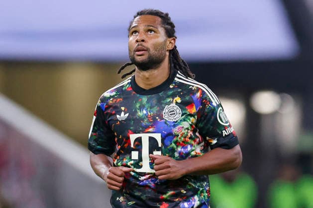 Serge Gnabry of FC Bayern Munich looks on during the Bundesliga match between FC Bayern Munich and 1. FC Union Berlin, Allianz Arena on September 18, 2026, in Munich, Germany. Photo by Marco Steinbrenner, DeFodi Images. Serge Gnabry of FC Bayern Munich looks on during the Bundesliga match between FC Bayern Munich and 1. FC Union Berlin at Allianz Arena on September 18, 2026 in Munich, Germany. Photo by Marco Steinbrenner, DeFodi Images. DFB and DFL regulations prohibit any use of photographs as image sequences and or quasi-video. Photo by Marco Steinbrenner, DeFodi Images.