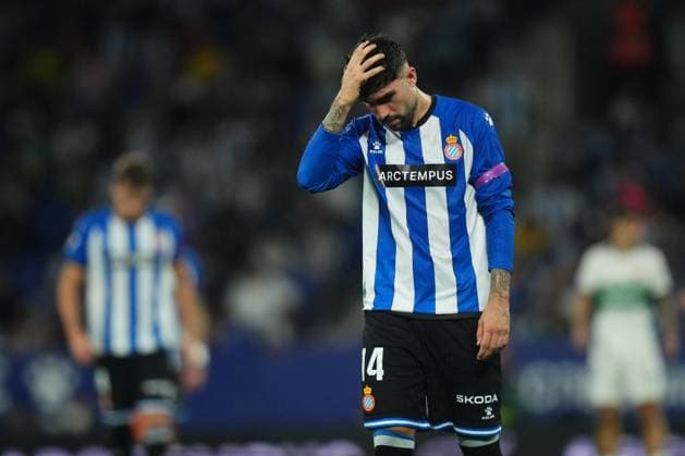 Unai Nunez of RDC Espanyol dissapointed during the La Liga EA Sports match between RCD Espanyol and Elche CF played at RCDE Stadium on September 18, 2026 in Barcelona, Spain. (Photo by Bagu Blanco PRESSINPHOTO) ESP: RCD Espanyol - Elche CF. La Liga EA Sports. Macthday 7, RCDE Stadium, Barcelona, Spain - 18 Sep 2026Barcelona RCDE Stadium Barcelona Spain  Copyright: xBlanco PRESSINPHOTO Shutterstockx 17157702n