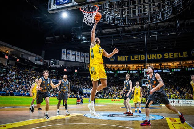 Basketball Berlin, September 18, 2026; 2026–2027 Season; EasyCredit BBL 1 Bundesliga Men s Division; Alba Berlin vs. Chemnitz NINERS; Norris Agbakoko, Alba Berlin, No. 17