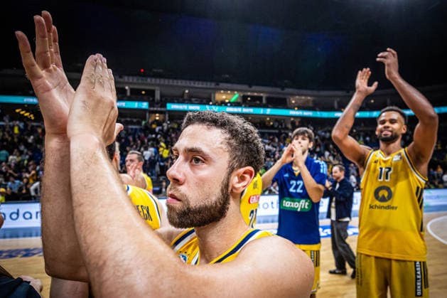 Basketball Berlin, September 18, 2026; 2026–2027 Season; EasyCredit BBL 1 Bundesliga Men; Alba Berlin NINERS vs. Chemnitz; Jordan Ford, Alba Berlin, No. 03