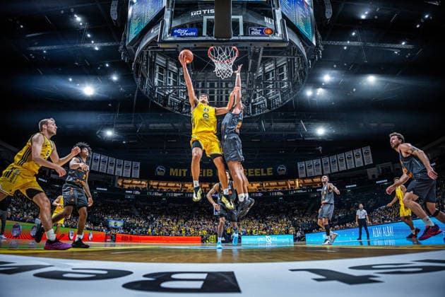 Basketball Berlin, September 18, 2026; 2026–2027 Season; EasyCredit BBL 1 Bundesliga Men s Division; Alba Berlin vs. Chemnitz NINERS; Brandon Angel, Alba Berlin, No. 21