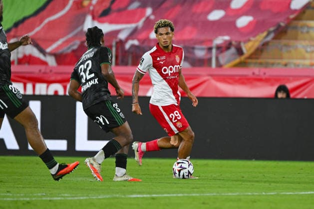 FOOTBALL : AS Monaco VS RC Lens - Ligue 1 McDonald s - 18 09 2026 Paris Brunner (ASM) - Ligue 1 McDonald™s match between AS Monaco and Racing Club de Lens on September 18, 2026 at the Louis II Stadium in Monaco. MonacoMonaco  Copyright: xWilliamxCannarellax