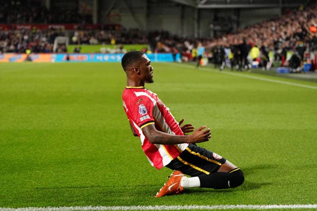 Premier League: Brentford v Chelsea Jaidon Anthony of Brentford makes it 1-0 during the Premier League match Brentford vs Chelsea at GTECH Community Stadium, London, United Kingdom on 18 September 2026 (Photo by Harvey Murphy News Images) Copyright: xHarveyxMurphy NewsxImagesx