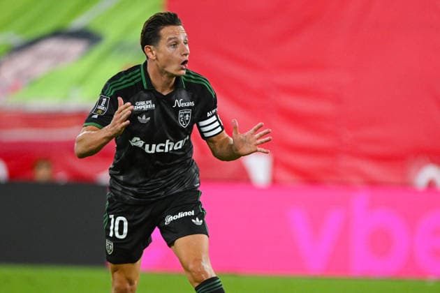 FOOTBALL : AS Monaco VS RC Lens - Ligue 1 McDonald s - 18 09 2026 Florian Thauvin (RCL) - Ligue 1 McDonald™s match between AS Monaco and Racing Club de Lens on September 18, 2026 at the Louis II Stadium in Monaco. MonacoMonaco  Copyright: xWilliamxCannarellax