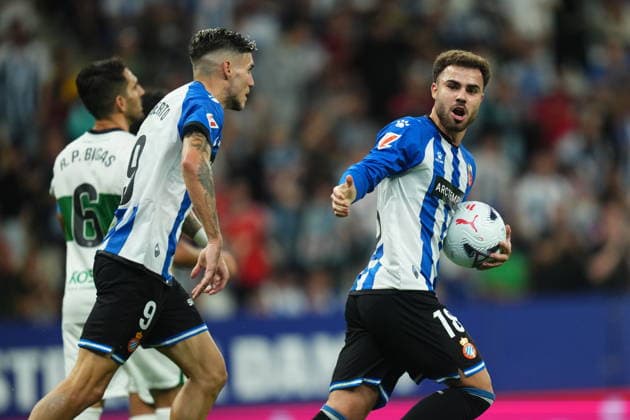 La Liga EA Sports match between RCD Espanyol and Elche CF played at RCDE Stadium on September 18, 2026 in Barcelona, Spain. (Photo by Bagu Blanco PRESSINPHOTO) Copyright: xBaguxBlancox xPRESSINPHOTOx