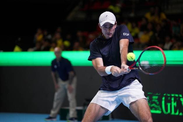 Tennis, Davis Cup, Brazil v Switzerland