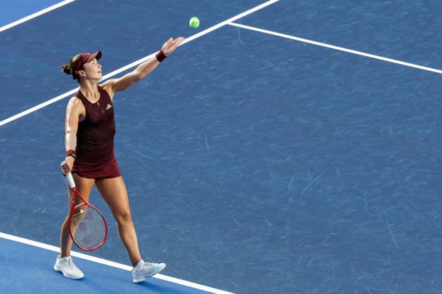 WTA GUADALAJARA OPEN 2026 WTA GUADALAJARA OPEN 2026 CRISTINA BUCSA VS IVA JOVIC 09 18 2026 GUADALAJARA, JALISCO Action photo of Iva Jovic of the United States during a semifinal match at the 2026 WTA Guadalajara Open, held at the Centro Panamericano de Tenis in Guadalajara, Jalisco, Mexico Action photo of Iva Jovic of the United States during a semifinal match of the 2026 WTA Guadalajara Open held at the Centro Panamericano de Tenis in Guadalajara, Jalisco, Mexico GUADALAJARA JALISCO MEXICO Copyright: xIMAGENSHOPxAGENCIAxFOTOGRAFICAx