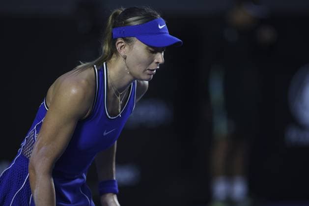 RECORD DATE NOT STATED Paula Badosa defeats Mary Stoiana and advances to the SP Open semifinals. Sao Paulo (SP), 09 18 2026 Tennis SP Open Spaniard Paula Badosa beat American Mary Stoiana in two sets, with scores of 6 4 and 6 2, this Friday (18), in the quarterfinals of the SP Open, at Villa-Lobos Park, in Sao Paulo.(Foto: Leco Viana Thenews2 imago images) SPO  Copyright: xLecoxVianax