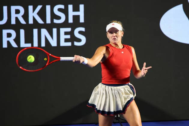 WTA GUADALAJARA OPEN 2026 WTA GUADALAJARA OPEN 2026 LIUDMILA SAMSONOVA VS PEYTON STEARNS 09 18 2026 GUADALAJARA, JALISCO Action photo of Peyton Stearns of the United States during a semifinal match at the 2026 WTA Guadalajara Open, held at the Centro Panamericano de Tenis in Guadalajara, Jalisco, Mexico. Action photo of Peyton Stearns of the United States, during a semifinal match of the 2026 WTA Guadalajara Open held at the Centro Panamericano de Tenis in Guadalajara, Jalisco, Mexico. PHOTO BY IMAGENSHOP PHOTO AGENCY GUADALAJARA, JALISCO, MEXICO Copyright: xIMAGENSHOPxAGENCIAxFOTOGRAFICAx