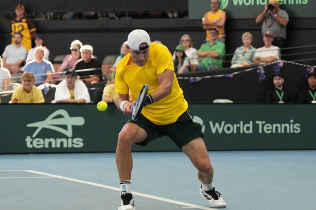 Tennis Davis Cup Australia vs Poland Pat Rafter Arena 19 September 2026 Brisbane Tennyson Queensland Australia Copyright: xMichaelxGlassx Davis Cup - Australia vs Poland0109