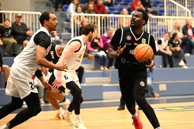 Nat Diallo, ETB Miners vs. Rheinstars Cologne, September 18, 2026; Nat Diallo, Rheinstars Cologne, Exhibition game: ETB Miners vs. Rheinstars Cologne. Final score: 86–78 at the Sporthalle am Hallo on September 18, 2026, in front of 250 spectators
