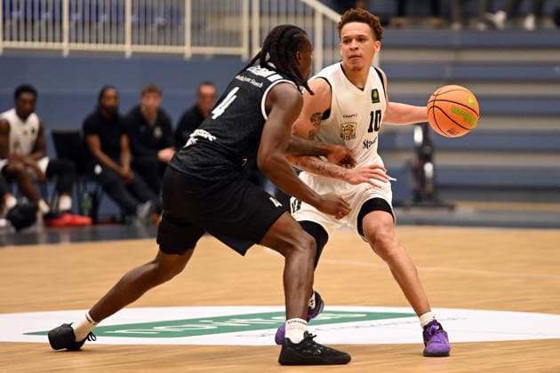 Basketball, friendly match, ETB Miners v Nuremberg Falcons
