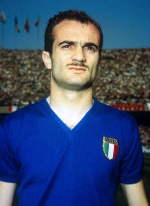 Foto IPP Alberto Sabattini Calcio Nazionale Italia del 1968 nella foto Sandro Mazzola italy ITALY  Copyright: xR4924_italyphotopressx