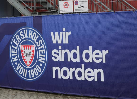 New slogan for Holstein Kiel Soccer, Men s Team, 2026–2027 season, 2. Bundesliga, Holstein Stadium, Holstein Kiel vs. VfL Osnabrück DFL REGULATIONS PROHIBIT ANY USE OF PHOTOGRAPHS AS IMAGE SEQUENCES AND OR QUASI-VIDEO