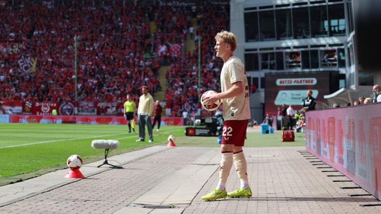 September 19, 2026, xrekx, Soccer 2. Bundesliga, 1 FC Kaiserslautern vs. Eintracht Braunschweig, photo by Mika Haas, 1 FC Kaiserslautern. DFL and DFB regulations prohibit any use of photographs as image sequences and or quasi-video. Kaiserslautern