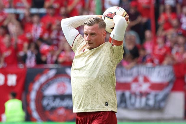 September 19, 2026, xrekx, Soccer 2. Bundesliga, 1 FC Kaiserslautern vs. Eintracht Braunschweig, left: Marlon Ritter, 1 FC Kaiserslautern. DFL and DFB regulations prohibit any use of photographs as image sequences and or quasi-video. Kaiserslautern