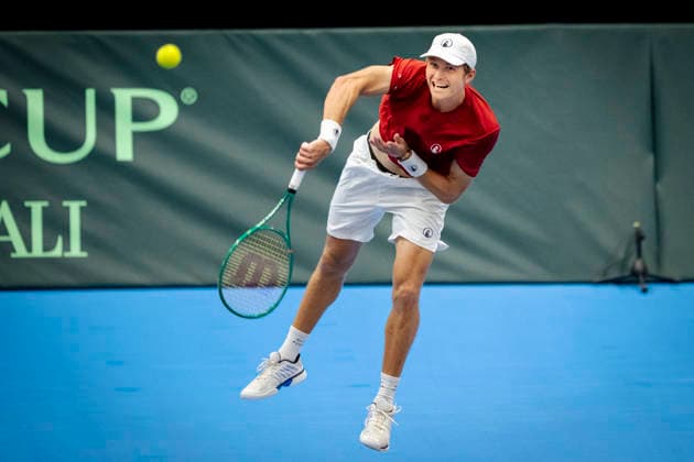 Tennis, Davis Cup, Denmark v Bulgaria