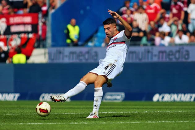 Alexios Kalogeropoulos, FC Nuremberg, 4 on the ball, GER, SC Karlsruhe vs. FC Nuremberg Soccer, Matchday 6, 2026–2027 Season, 2. Bundesliga, September 19, 2026. DFL and DFB regulations prohibit any use of photographs as image sequences and or quasi-video. GER SC Karlsruhe vs. FC Nuremberg Soccer Matchday 6, 2026–2027 Season, September 19, 2026 Copyright: xEibner-Pressefoto JoergxHirschx EP_JHH
