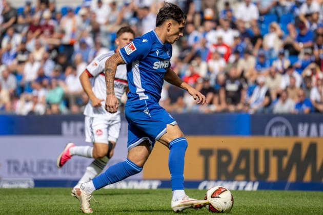 September 19, 2026, xdaymx, Soccer, 2. Bundesliga, Karlsruher SC 1 FC Nürnberg, Ponente Ramirez, Jason, Karlsruher SC. DFL and DFB regulations prohibit any use of photographs as image sequences and or quasi-video. Karlsruhe