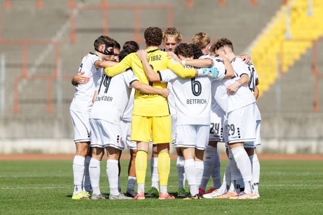 TSV Landsberg team lineup for the match between TSV Schwaben Augsburg and TSV Landsberg, soccer, men s, Bavarian Regional League, 2026–2027, Matchday 10 on September 19, 2026, in Augsburg, Rosenaustadion, Bavaria, Germany
