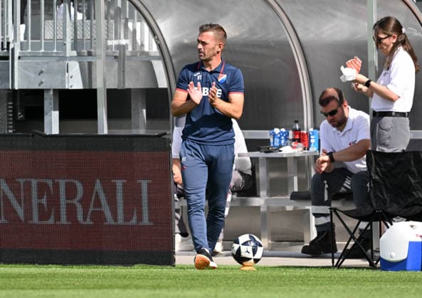 September 19, 2026, xsltx, Southwest Regional Soccer League, Eintracht Frankfurt U21 vs. TSV Steinbach Haiger, Coach Hüsni Tahiri, TSV Steinbach Haiger