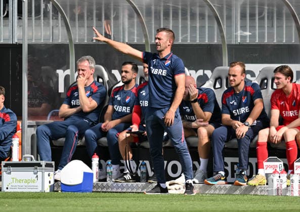 September 19, 2026, xsltx, Southwest Regional League Soccer, Eintracht Frankfurt U21 vs. TSV Steinbach Haiger, Coach Hüsni Tahiri, TSV Steinbach Haiger