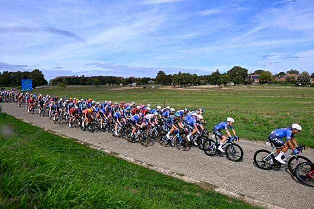 Flandrien 0.0 classic 2026 Cycling Race HAACHT, BELGIUM - SEPTEMBER 19 : Sentjens Sente (BEL) of Alpecin-Premier Tech, Haverdings David (NED) of Alpecin-Premier Tech in action during the 28th edition of Flandrien 0.0 classic an UCI ProSeries 1.Pro one day cycling road race for Men Elite of 199.4 km with start in Brakel and finish in Haacht on September 19, 2026 in Haacht, Belgium, 19 09 2026 ( Motordriver Stephan Boone - Haacht Belgium  Copyright: xTomasxSiskx