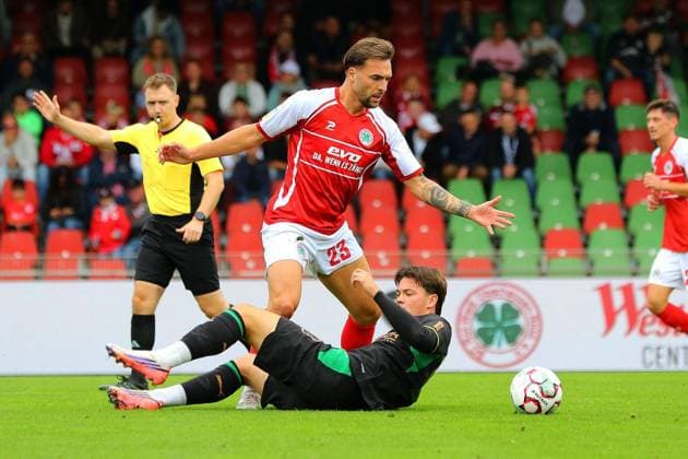 Football, RL West, Rot-Weiß Oberhausen v Borussia Mönchengladbach II