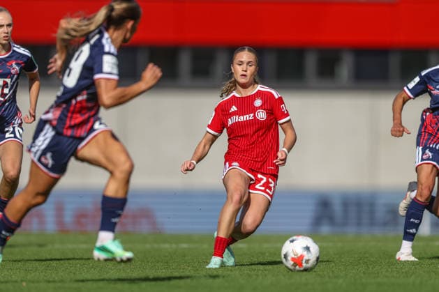 GER, Munich, FC Bayern Munich vs. FC Cologne, Google Pixel Women s Bundesliga, Soccer, DFB, 2026–2027 Season, FC Bayern Campus, Matchday 5 in Pictures: Sophie Proost, FC Bayern Munich Women’s U-23, DFB, DFL. REGULATIONS PROHIBIT ANY USE OF PHOTOGRAPHS AS IMAGE SEQUENCES AND OR QUASI-VIDEO, September 19, 2026 Copyright: HMBxMedia HendrikxHamelau