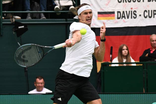 Alexander Zverev GER September 19, 2026 ¢ Tennis ¢ Davis Cup Qualifiers, 2nd Round ¢ Germany vs. Croatia, Heristo Arena, Halle Westfalen, North Rhine-Westphalia, Germany Copyright: xpepphotox xHorstxMauelshagenx pep00321, pep_20260919_hm