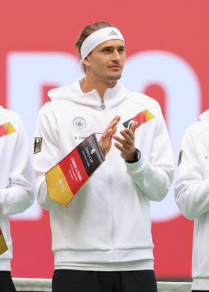 Alexander Zverev, Davis Cup: Germany vs. Croatia, Heristo Arena, Halle, Westphalia, Germany; Tennis Davis Cup 20026; Heristo Arena, Halle, North Rhine-Westphalia, Germany; September 19, 2026 Copyright: xJuergenxHasenkopfx