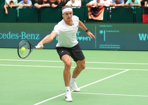 Alexander Zverev, Davis Cup: Germany vs. Croatia, Heristo Arena, Halle, Westphalia, Germany; Tennis Davis Cup 20026; Heristo Arena, Halle, North Rhine-Westphalia, Germany; September 19, 2026 Copyright: xJuergenxHasenkopfx