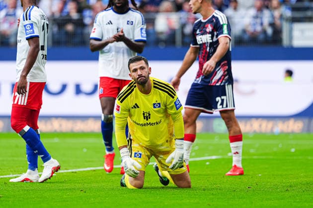 Daniel Heuer Fernandes, Hamburger SV, 01 GER, Hamburger SV vs. 1 FC Köln, Soccer, Bundesliga 1, Matchday 04, 2026–2027 Season, September 19, 2026 DFL regulations prohibit any use of photographs as image sequences and or quasi-video GER, Hamburger SV vs. 1. FC Köln, soccer, 1. Bundesliga, Matchday 4, 2026–2027 season, September 19, 2026, Hamburg Copyright: xEibner-Pressefoto MarcelxvonxFehrnx EP_MFN