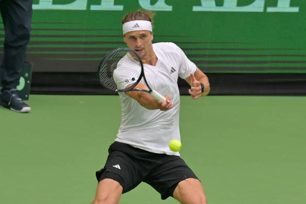 Alexander Zverev GER September 19, 2026 ¢ Tennis ¢ Davis Cup Qualifiers, 2nd Round ¢ Germany vs. Croatia, Heristo Arena, Halle Westfalen, North Rhine-Westphalia, Germany Copyright: xpepphotox xHorstxMauelshagenx pep00321, pep_20260919_hm