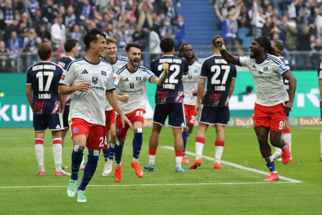 September 19, 2026 xfsx Soccer 1. Bundesliga Hamburger Sportverein 1 FC Cologne v l HSV celebrates the 1-0 goal by Nicolas Capaldo Hamburger SV, 24 DFL DFB regulations prohibit any use of photographs as image sequences and or quasi-video Copyright: HMBxMedia FernandoxSoares