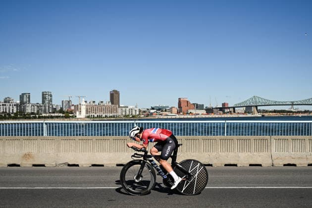 2026 UCI Road World Championships Picture by Chris Auld SWpix.com - 19 09 2026 - Cycling - 2026 UCI Road World Championships - MontrÃ al, Canada - ITT Training - Norway MontrÃ al Avenue du Parc Canada Copyright: x xSWpix.comx(t axPhotographyxHubxLtd)xChrisxAuld SWpix.comx SWP-3030-23940