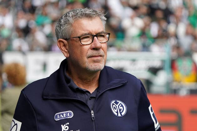Mönchengladbach Soccer, Bundesliga Season 2026–2027: Borussia Mönchengladbach vs. 1. FSV Mainz 05, September 19, 2026, Borussia Park, Mönchengladbach; Urs Fischer, Head Coach of 1. FSV Mainz 05