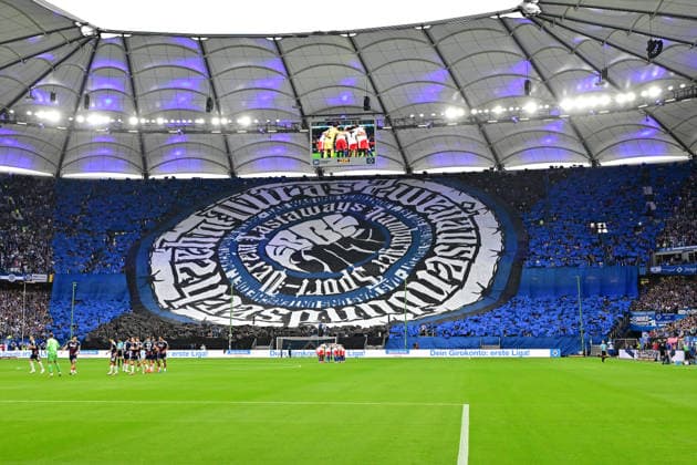 September 19, 2026, GER Soccer, Men, 1st Division, Matchday 4, 2026–2027 Season, Hamburg, Hamburger SV vs. 1. FC Köln: Feature on the HSV fans’ choreography at the start of the match. DFB and DFL regulations prohibit any use of photographs as image sequences and or quasi-video. Hamburg Volksparkstadion, Hamburg, Germany Copyright: xnordphotoxGmbH xWitkex
